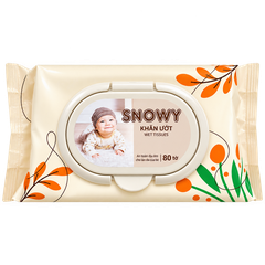 Khăn ướt BABY SNOWY 60 miếng