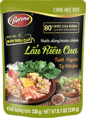 NƯỚC DÙNG HOÀN CHỈNH BARONA LẨU RIÊU CUA (230GR)