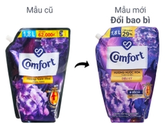Nước xả vải Comfort hương nước hoa thiên nhiên diệu kì 1.8L