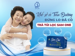 Trà Sâm Ngọc Linh túi lọc hỗ trợ điều trị tiểu đường SAM ONE - hộp 48g 24 gói