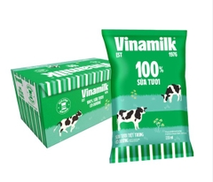 Sữa tươi tiệt trùng có đường Vinamilk - bịch 220ML