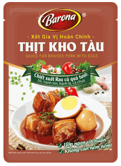 Xốt gia vị hoàn chỉnh barona - thịt kho tàu 80gr