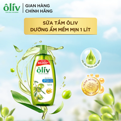 Sữa tắm Olive Dưỡng da mềm mịn/Dưỡng ẩm sáng da chai 1L
