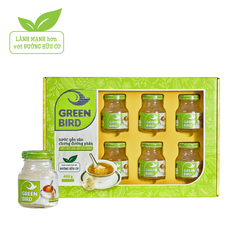 Yến đường kiêng đường Phèn Green Rird lốc 6 hủ