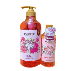 {MUA 1 TẶNG 1} Sữa Tắm Purité De Prôvence Shower Gel 850ml + Tặng 1 Sữa Tắm 250ml + Tặng kèm túi xách