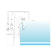 Lọc ván bằng thủy tinh - Ista Glass Surface Skimmer