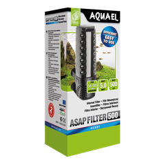 Máy lọc góc hồ cá cảnh - Aquael ASAP 500 ( 5.0W - 500 l/h )