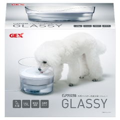 Máng uống nước tự động dành cho Chó - Gex PC Glassy 1.5 liter for Dog