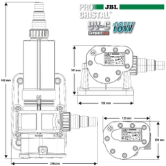 Đèn UV-C - JBL ProCristal UV-C 18W