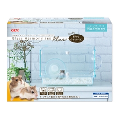 Gex Harmony Cage 360 Plus  - Bộ lồng Hamster bằng thủy tinh ( 36x22x26cm)