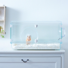 Gex Harmony Cage 600 Plus  - Bộ lồng Hamster bằng thủy tinh ( 58x39x32cm)
