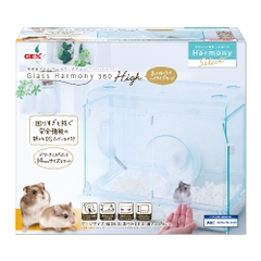 Gex Harmony Cage 360 High - Bộ lồng Hamster bằng thủy tinh ( 36x22x29cm)