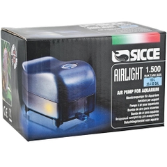 Máy bơm Oxy 1 vòi 2W - Sicce Airlight 1.500 Air Pump