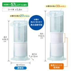 Lọc Góc hút đáy - Gex AquaClear L2 Filter