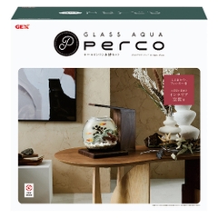 Bộ hồ Aqua Perco ( Đen )  - Glass Aqua PERCO B-Dark Wood