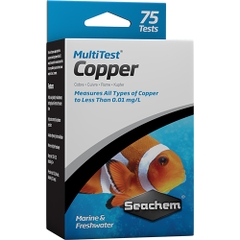 Test nồng độ Copper - Seachem MultiTest: Copper