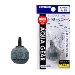 Đầu sủi oxy tròn ( phi 25mm ) - Kotobuki Ceramic Stone Sphere 25