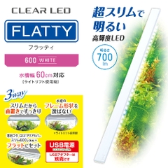 Đèn Clear LED Flatty 600 dùng cho hồ 60cm - Clear LED Flatty 600
