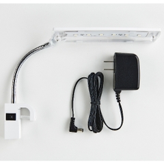 Đèn kẹp LED trắng - Clear LED Ecolio Power Arm