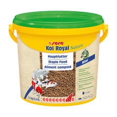 Thức ăn cho cá Koi ( tăng trọng ) - Sera Koi Royal Nature 3.8 liter