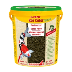 Thức ăn cho cá Koi ( tăng màu ) - Sera Koi Color Nature 21 liter