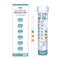Test 6 trong 1 ( pH , kH , gH , Cl , NO2 , NO3 ) - Ista 6 in 1 Test Strip
