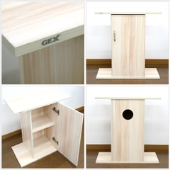 Chân hồ cá bằng gỗ 60cm 1 ngăn -Gex Wooden Stand 610S