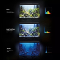 Bộ hồ cá cảnh - Aquael LEDDY Set Plus D&N 40 XL ( 40 x 25 x 30cm )