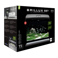 Bộ hồ cá cảnh - Aquael Brillux Aquarium Set Bio 60 ( 60 x 30 x 40cm)