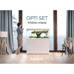 Bộ hồ cá cảnh cao cấp - Aquarium OPTI Set 125 Black 2.0 ( 81 x 36 x 51cm )