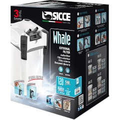Máy lọc nước hồ cá - Sicce Whale Filter 120 - 540 l/h ( 5W )