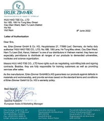 Erler Zimmer (Đức) - Uy quyển phân phối chính thức tại Việt Nam