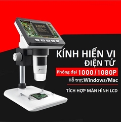 KÍNH HIỂN VI ĐIỆN TỬ PHÓNG ĐẠI 1000X FULL HD LCD 4.3INCH