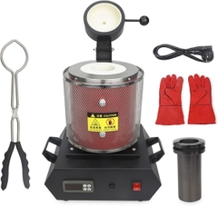 LÒ NUNG CHẢY VÀNG, BẠC, ĐỒNG, NHÔM MINI 1KG/2KG/3KG MAXPOWER MF03