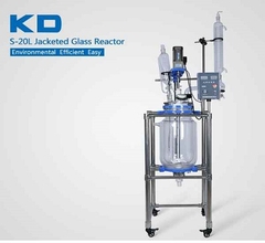 LÒ PHẢN ỨNG THỦY TINH HAI LỚP PHÒNG THÍ NGHIỆM S-10L, S-20L, S-30L, S-50L