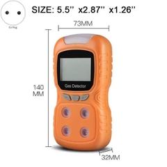 MÁY ĐO ĐA KHÍ 4 TRONG 1 CO, H2S, O2, LEL PLT840