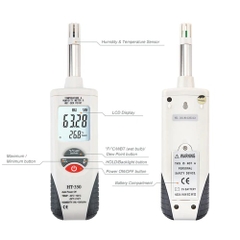 MÁY ĐO ĐỘ ẨM VÀ NHIỆT ĐỘ KHÔNG KHÍ HT-350