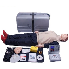 MÔ HÌNH ĐÀO TẠO SƠ CỨU TOÀN THÂN CPR VỚI BỘ ĐIỀU KHIỂN GIỌNG NÓI TIẾNG ANH