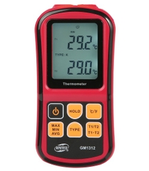 NHIỆT KẾ TIẾP XÚC HAI ĐẦU DÒ GM1312