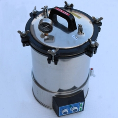NỒI HẤP TIỆT TRÙNG HƠI NƯỚC BẰNG THÉP KHÔNG GỈ 24L YX-24LDJ JIBIMED