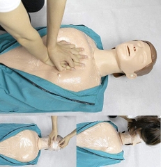 MÔ HÌNH THỰC HÀNH SƠ CỨU CẤP CỨU BÁN THÂN KHÔNG CÓ ĐÈN BÁO