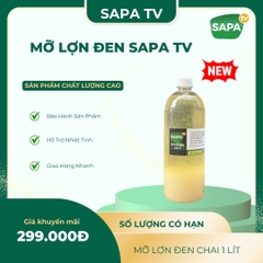MỠ LỢN ĐEN CHAI 1000ML