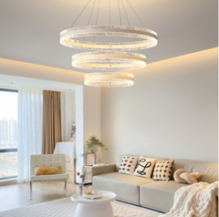 ĐÈN THẢ PHA LÊ HÌNH TRÒN PHONG CÁCH HIỆN ĐẠI DT229