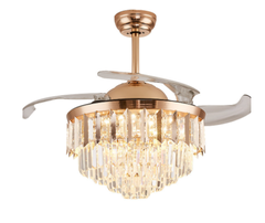 ĐÈN QUẠT TRẦNPHA LÊ CÁNH CHỤP QT264