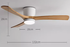 Quạt Trần Đèn Thân Ngắn Cho Chung Cư Thấp QT068