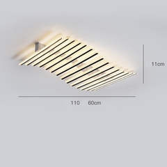 Đèn Ốp Trần Hình Sóng Biển Tối Giản Hiện Đại DO212F