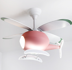ĐÈN QUẠT TRẦN MÁY BAY TRANG TRÍ PHÒNG NGỦ CHO BÉ QT266