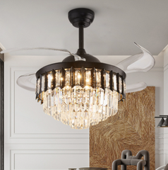 ĐÈN QUẠT TRẦNPHA LÊ CÁNH CHỤP QT264