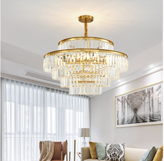 ĐÈN THẢ PHA LÊ HÌNH TRÒN HIỆN ĐẠI DT211