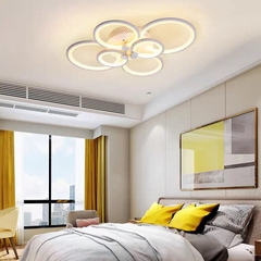 Đèn Ốp Trần Mâm Mica Hình Tròn DO213